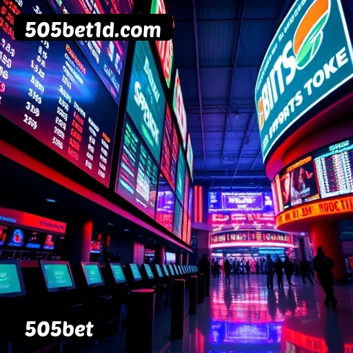Números do app 505bet em material de marketing — ilustração, não auditoria